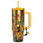 Swatch for Stanley 1913 Stanley 1913 x FARM Rio Quencher® H2.0 Flowstate™ Tumbler 30 OZ in Farm Rio Tropical Woods | Front View