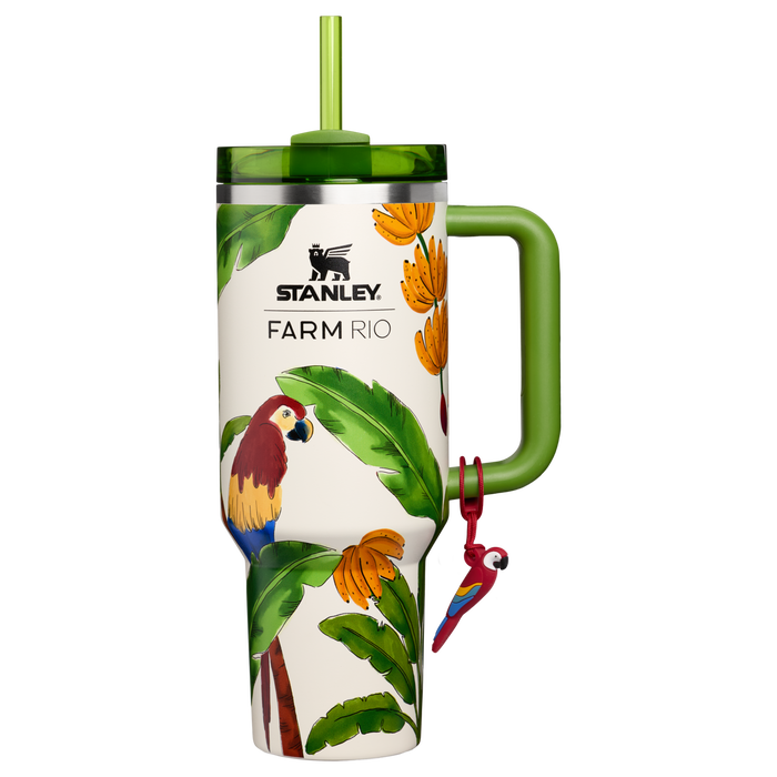Stanley 1913 Stanley 1913 x FARM Rio Quencher® H2.0 Flowstate™ Tumbler 40 OZ in Farm Rio Tropical Destiny | Front View