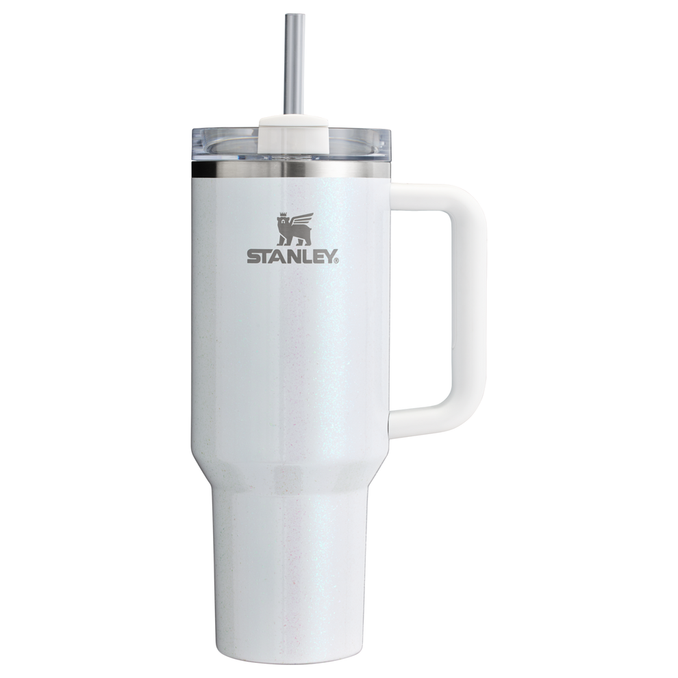 Stanley 1913 The Quencher H2.0 Flowstate™ Tumbler 40 OZ in Pearl | Front View
