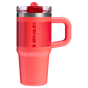 Swatch for Stanley 1913 The Quencher ProTour Flip Straw Tumbler 14 OZ in Hot Coral Fade