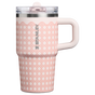 Swatch for Stanley 1913 The Quencher® ProTour Flip Straw Tumbler 20 OZ in Rose Quartz Rattan