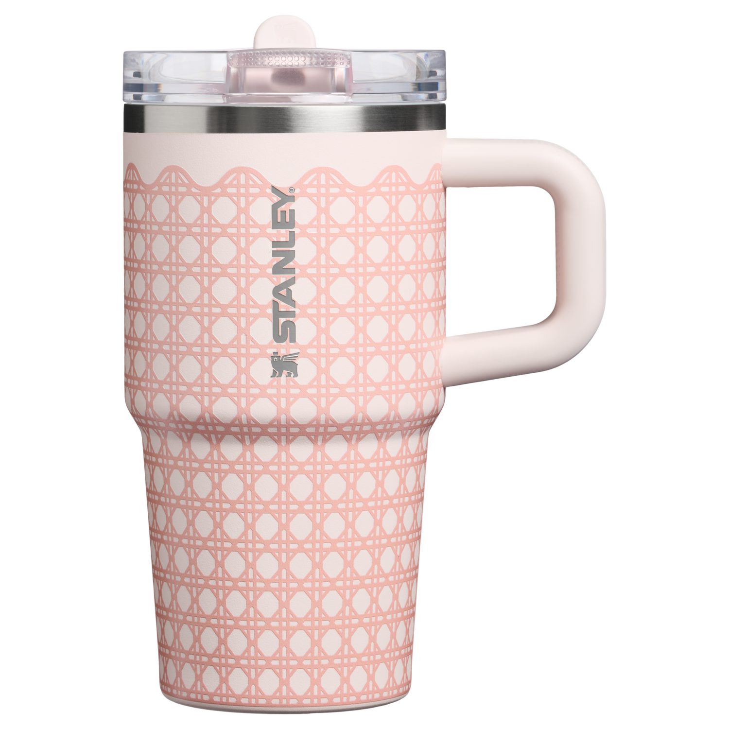 Stanley 1913 The Quencher® ProTour Flip Straw Tumbler 20 OZ in Rose Quartz Rattan | View 1