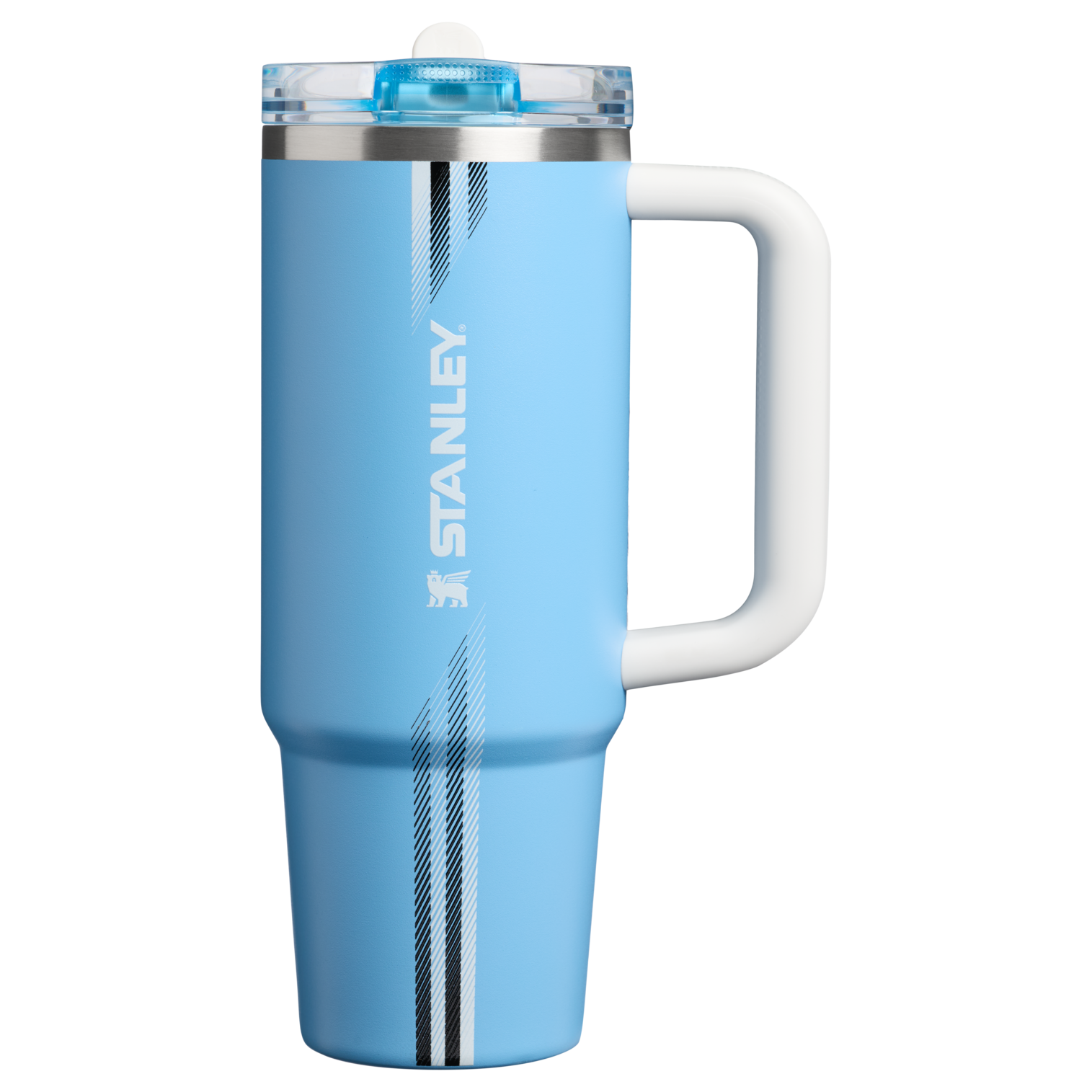 Stanley 1913 The Country Collection Quencher® ProTour Flip Straw Tumbler 30 OZ in Team Light Blue White | Front View
