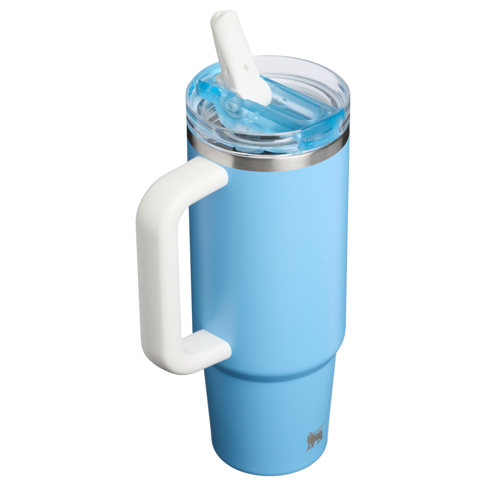 Stanley 1913 The Country Collection Quencher® ProTour Flip Straw Tumbler 30 OZ in Team Light Blue White