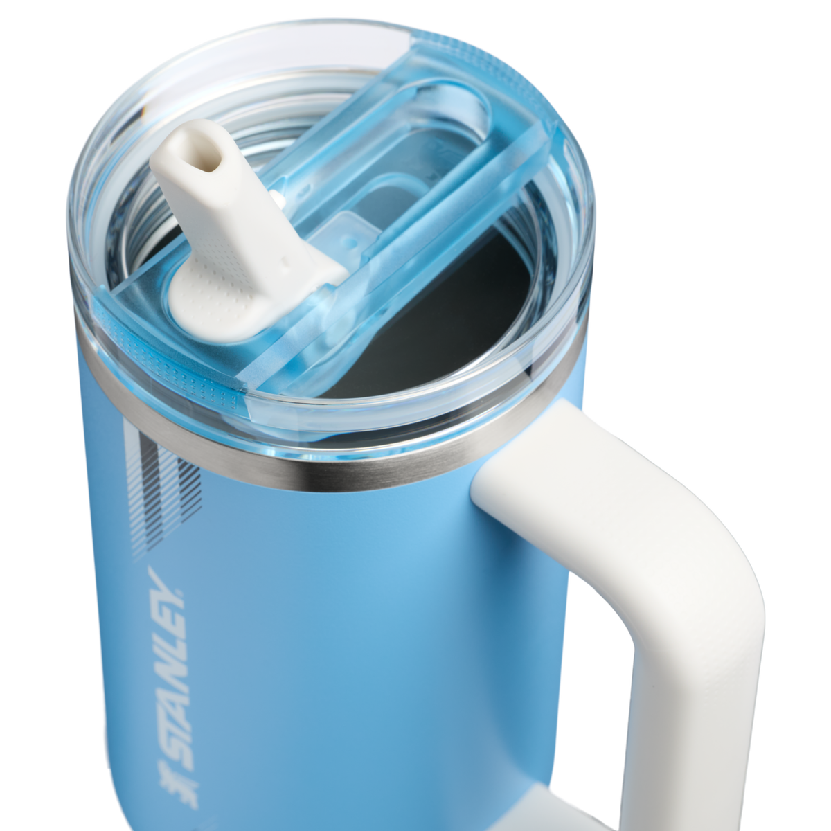 Stanley 1913 The Country Collection Quencher® ProTour Flip Straw Tumbler 30 OZ in Team Light Blue White