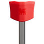 Swatch for Stanley 1913 The Stay Smooth Straw Topper 2-pack in Chili Red