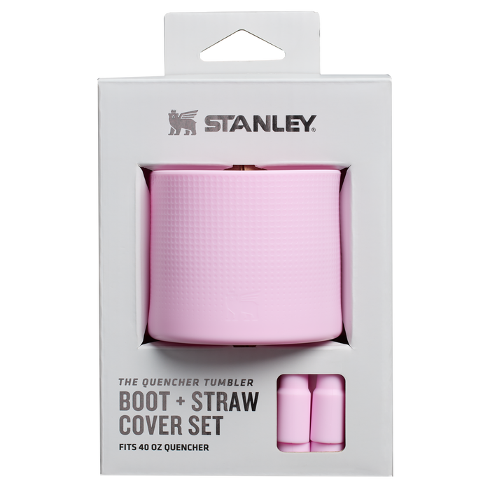 Stanley 1913 Stanley Quencher Boot and Straw Cover Set 40 OZ in Cherry Blossom