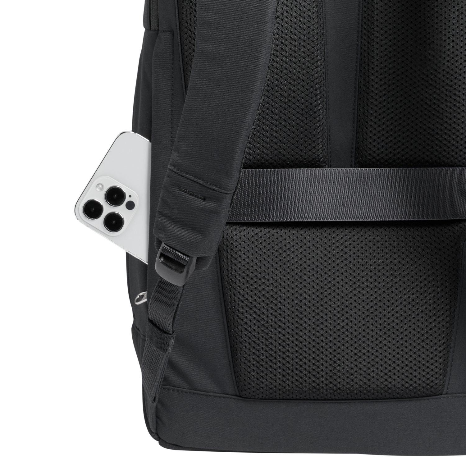 Stanley 1913 The Standby Backpack 22.2 QT in Black | Back Pocket Detailed View