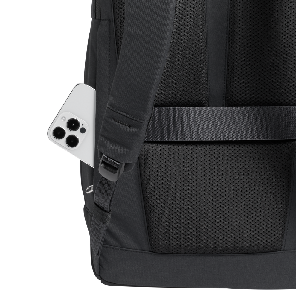 Stanley 1913 The Standby Backpack 22.2 QT in Black | Back Pocket Detailed View