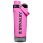 Swatch for Stanley 1913 The Vitalize™ Shaker Bottle 20 OZ in Hot Pink | Front View