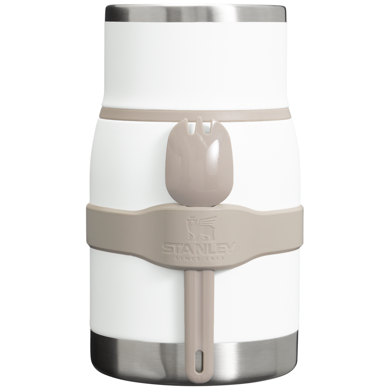Stanley 1913 Adventure To-Go Food Jar + Spork 24 OZ in Frost | Front View