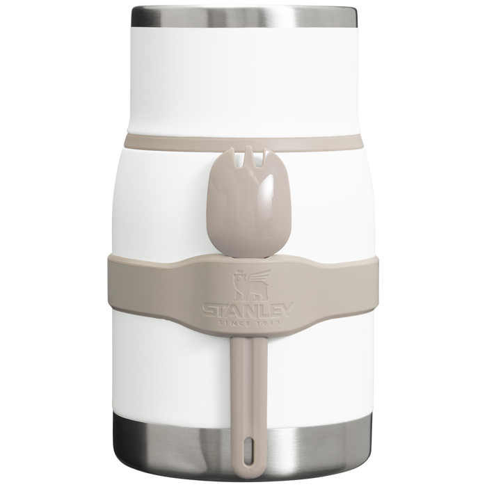 Stanley 1913 Adventure To-Go Food Jar + Spork 24 OZ in Frost | Front View
