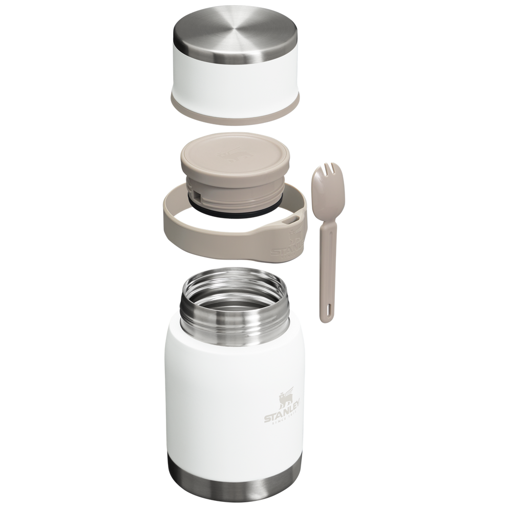 Stanley 1913 Adventure To-Go Food Jar + Spork 24 OZ in Frost | Cross Section View