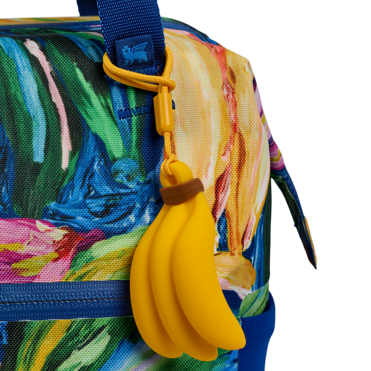 Stanley 1913 Stanley 1913 x FARM Rio All Day Madeleine Mini Cooler Backpack 14 QT in Farm Rio Painted Bananas | Back Detailed View