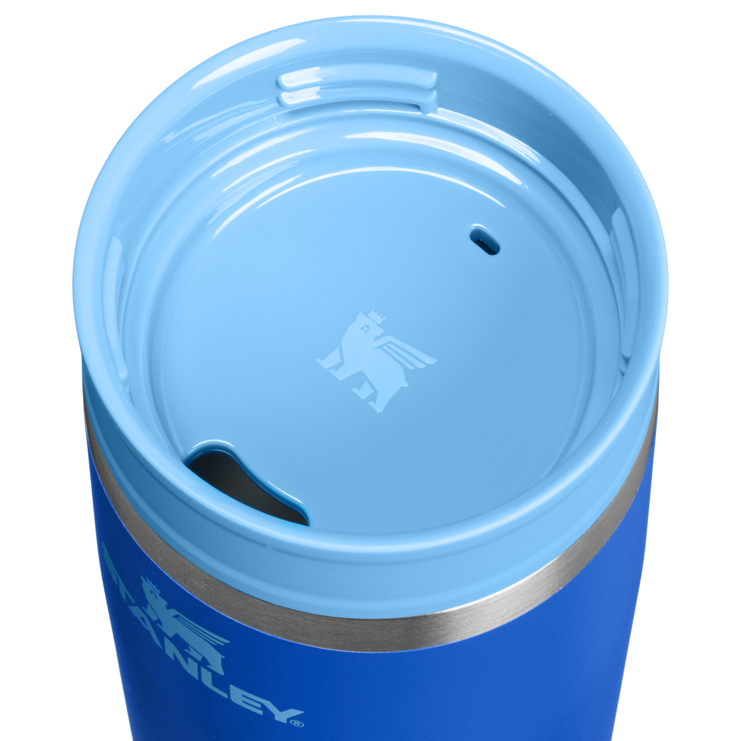 Stanley 1913 The Café-To-Go Travel Mug 20 OZ in Cobalt | Lid Detailed View