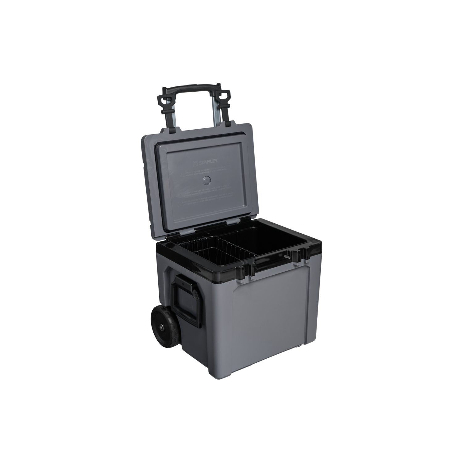 Stanley 1913 The Cold For Days Wheeled Outdoor Cooler 50 QT in Black | View 4
