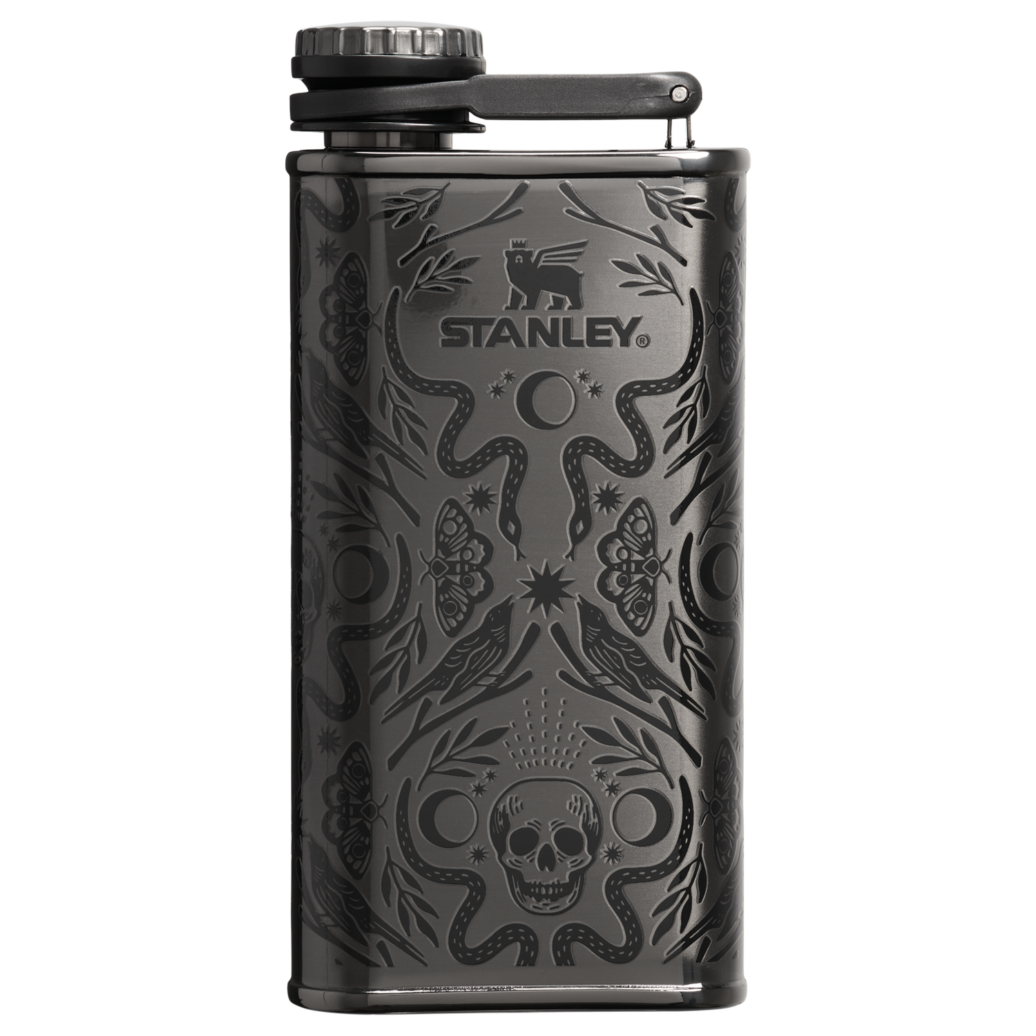 Stanley 1913 The Halloween Easy Fill Flask 8 OZ in Deadly Damask | View 1