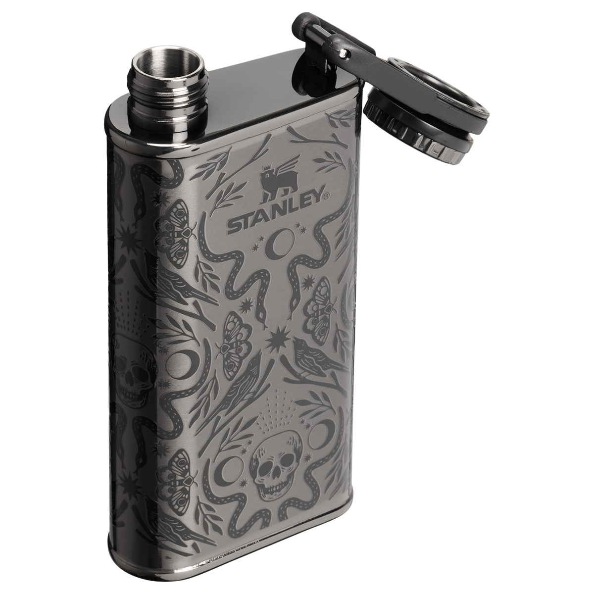 Stanley 1913 The Halloween Easy Fill Flask 8 OZ in Deadly Damask