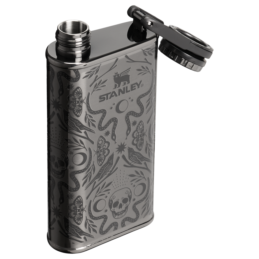Stanley 1913 The Halloween Easy Fill Flask 8 OZ in Deadly Damask