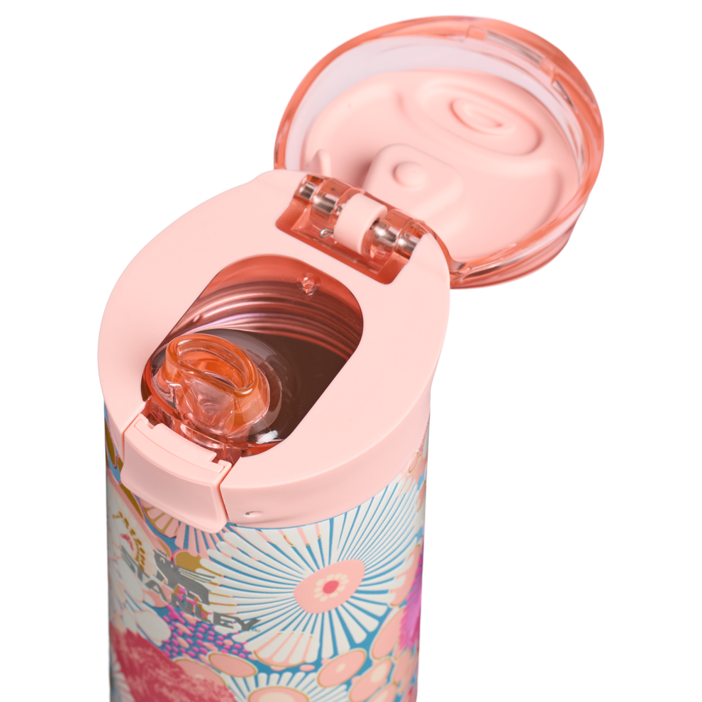 Stanley 1913 The Flowstate™ Spring Bottle 20 OZ in Sorbet Wildflower | Lid Detailed View