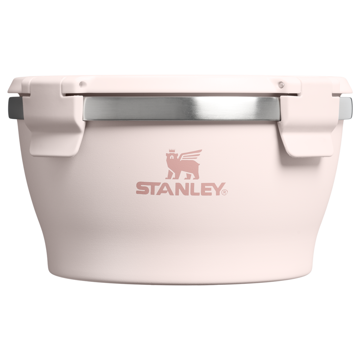 Stanley 1913 The Fresh-To-Table Leakproof Bowl 1 QT in Rose Quartz | Front View
