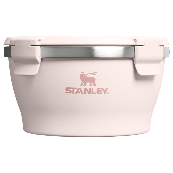 Stanley 1913 The Fresh-To-Table Leakproof Bowl 1 QT in Rose Quartz | Front View