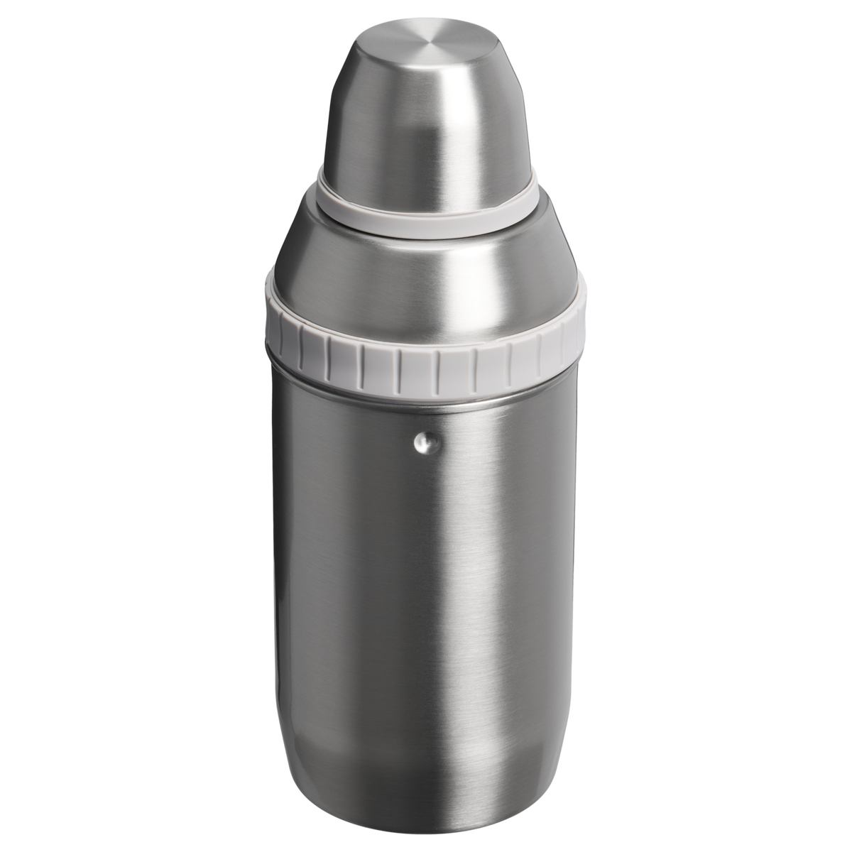 Stanley 1913 Adventure Happy Hour Cocktail Shaker Set in Stainless Steel Ash | Front View