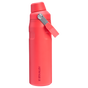 Swatch for Stanley 1913 IceFlow™ Bottle with Fast Flow Lid 24 OZ in Hot Coral | Front View