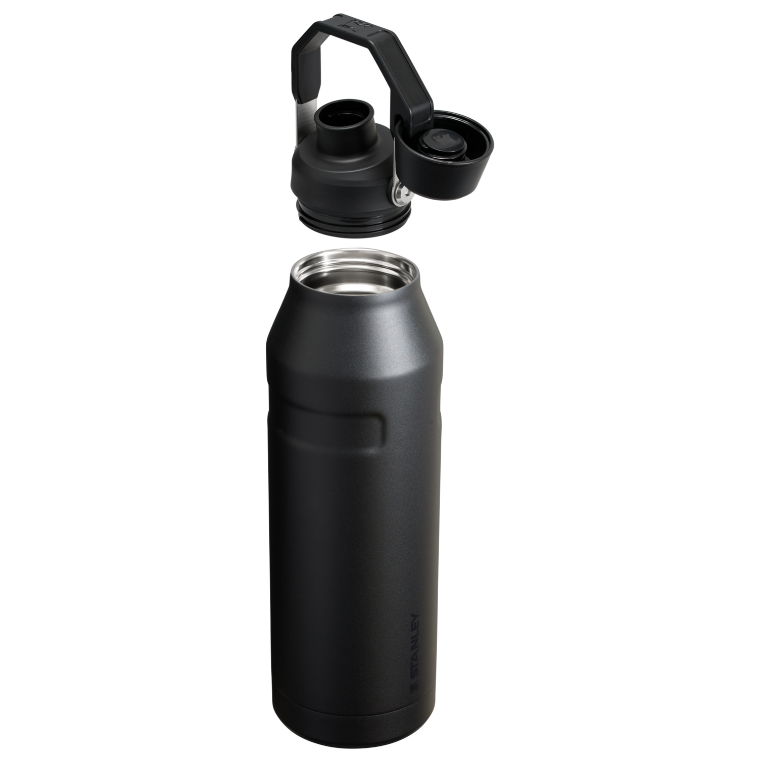 Stanley 1913 IceFlow™ Bottle with Fast Flow Lid 50 OZ in Black 2.0 | View 2