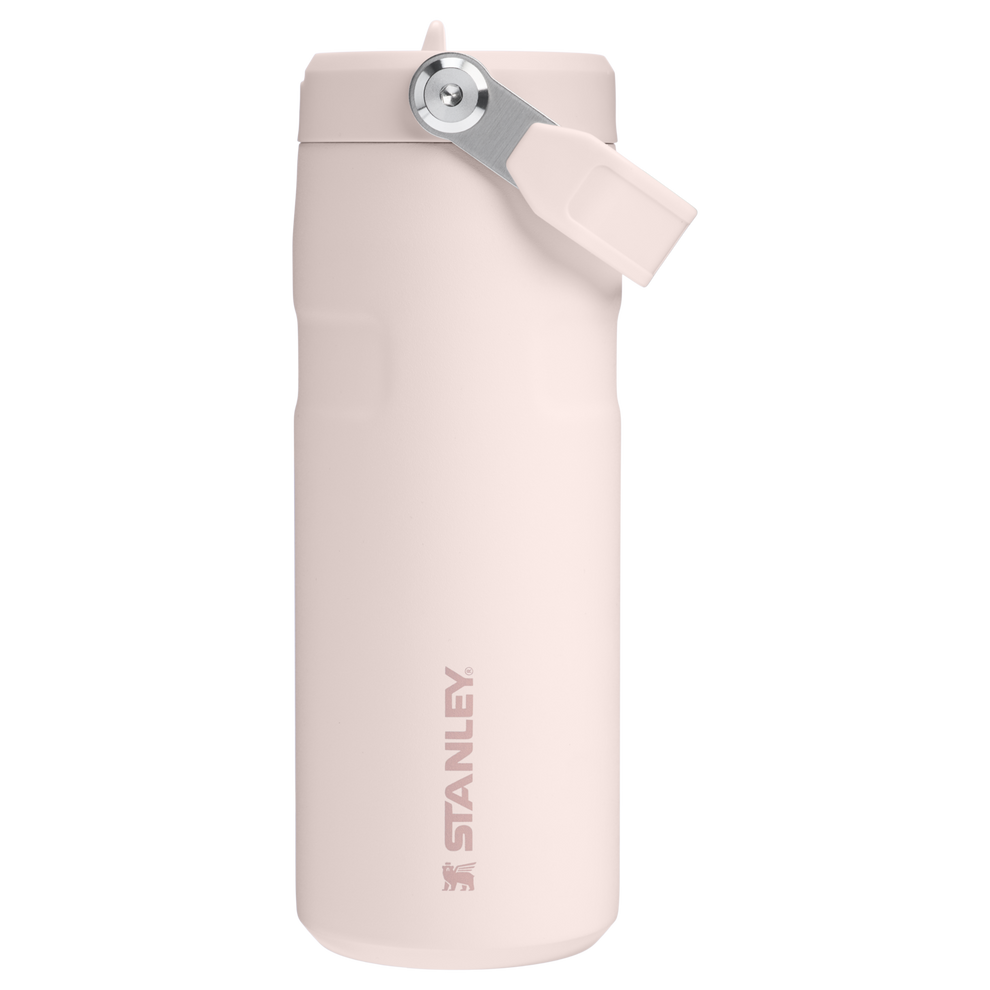 Stanley 1913 The IceFlow™ Bottle with Flip Straw Lid 16 OZ in Rose Quartz | Front View