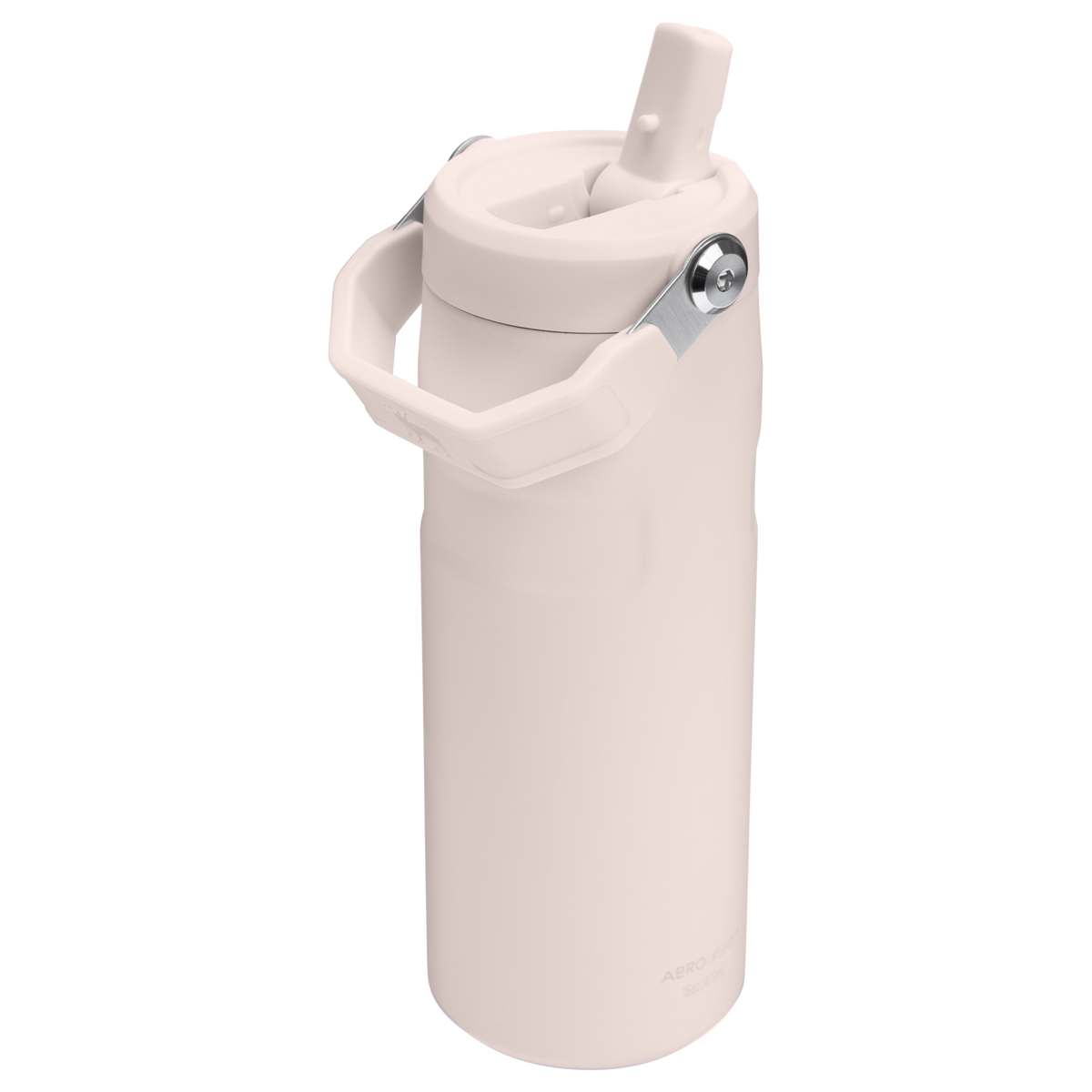 Stanley 1913 The IceFlow™ Bottle with Flip Straw Lid 16 OZ in Rose Quartz | Front View