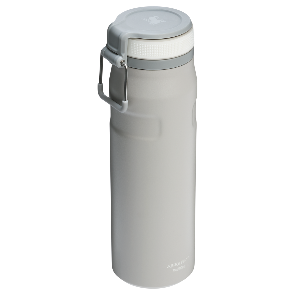 Stanley 1913 The IceFlow™ Bottle with Twist Flip Lid 24 OZ in Ash | Front View