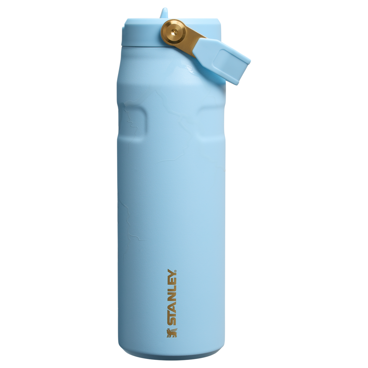 Stanley 1913 The Messi x Stanley IceFlow™ Flip Straw 2.0 Bottle 24 OZ in Messi Striker Blue
