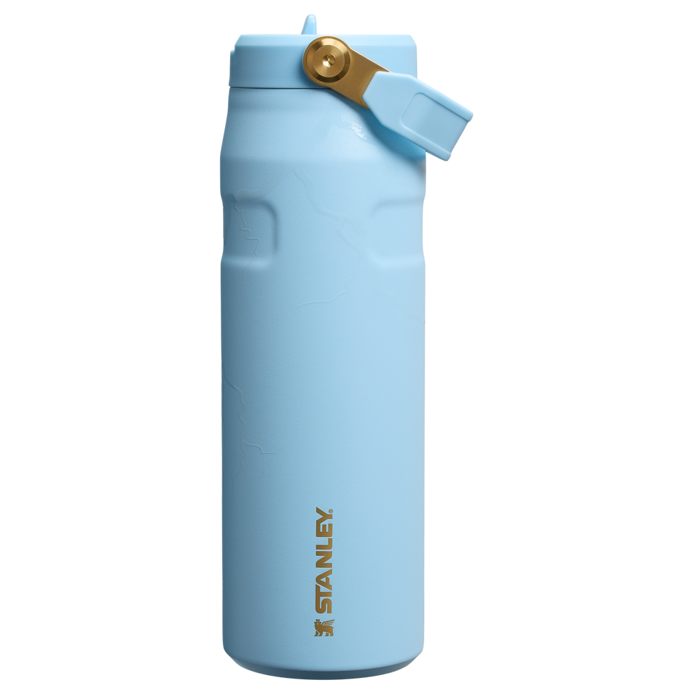 Stanley 1913 The Messi x Stanley IceFlow™ Flip Straw 2.0 Bottle 24 OZ in Messi Striker Blue