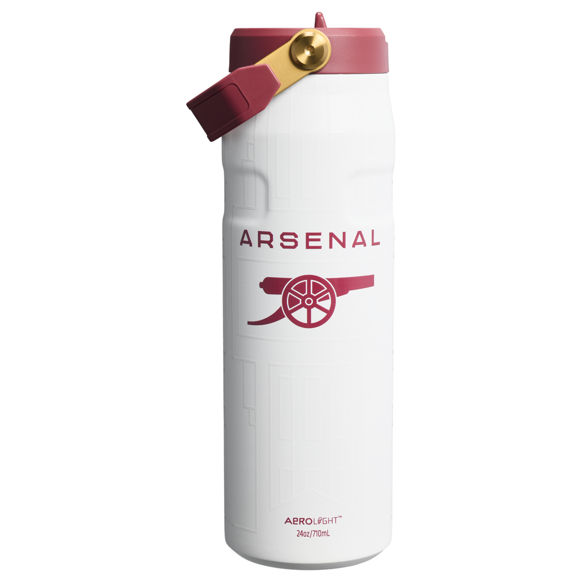 Stanley 1913 Stanley 1913 x Arsenal IceFlow™ Bottle Flip Straw 2.0 24 OZ in Arsenal Homage