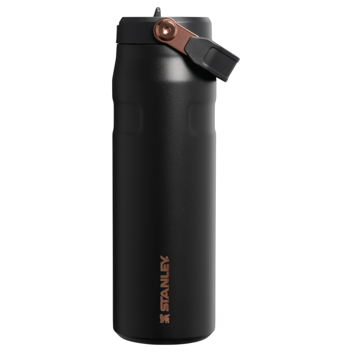 Stanley 1913 The Messi x Stanley IceFlow™ Flip Straw 2.0 Bottle 24 OZ in Messi GOAT Black