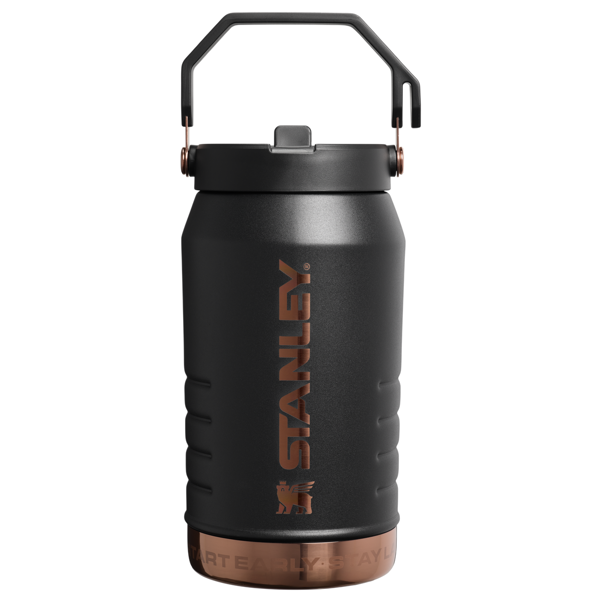 Stanley 1913 The Messi x Stanley IceFlow™ Flip Straw Jug 64 OZ in Messi GOAT Black
