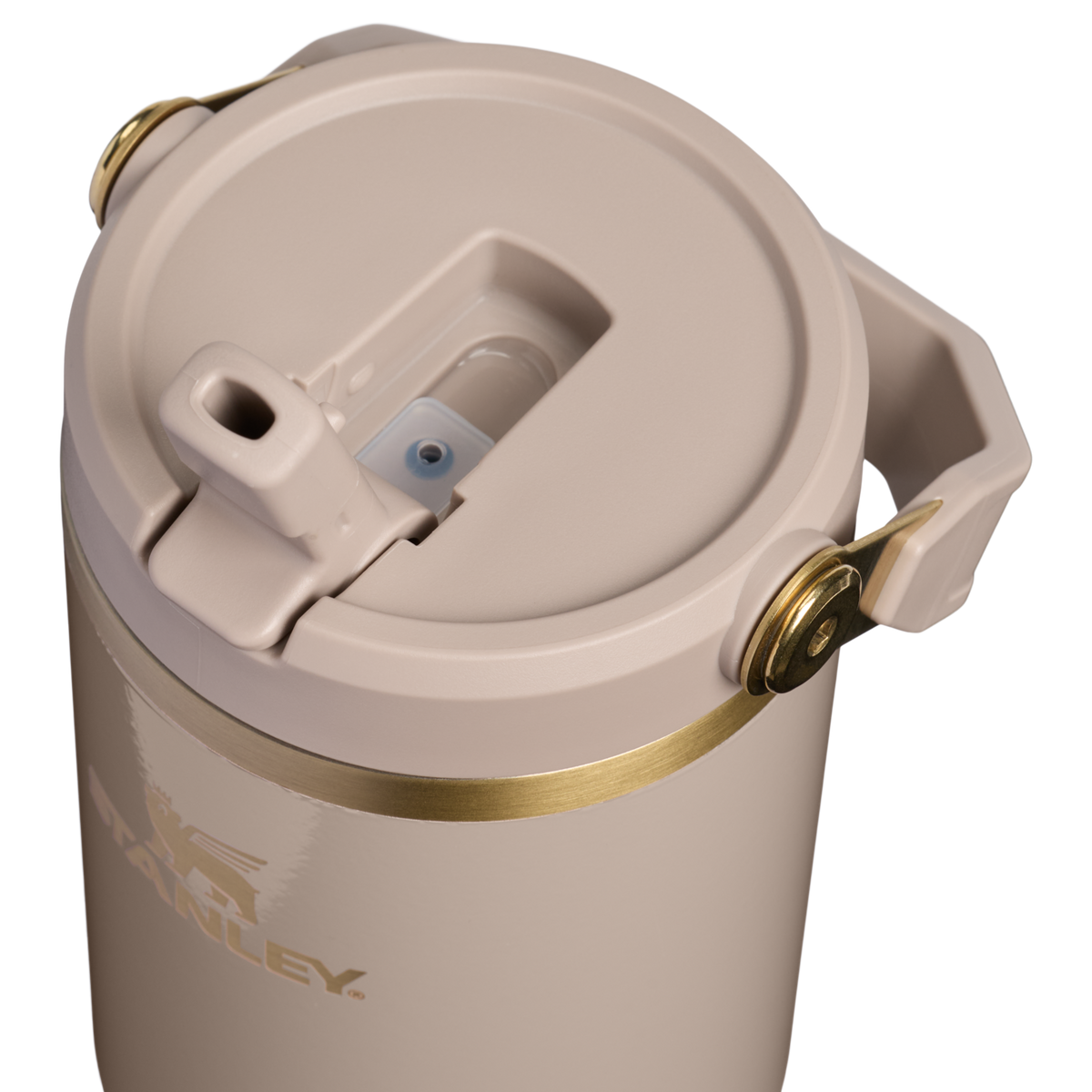 Stanley 1913 The IceFlow®  Flip Straw Tumbler 2.0 30 OZ in Bedrock Gloss | Lid Detailed View