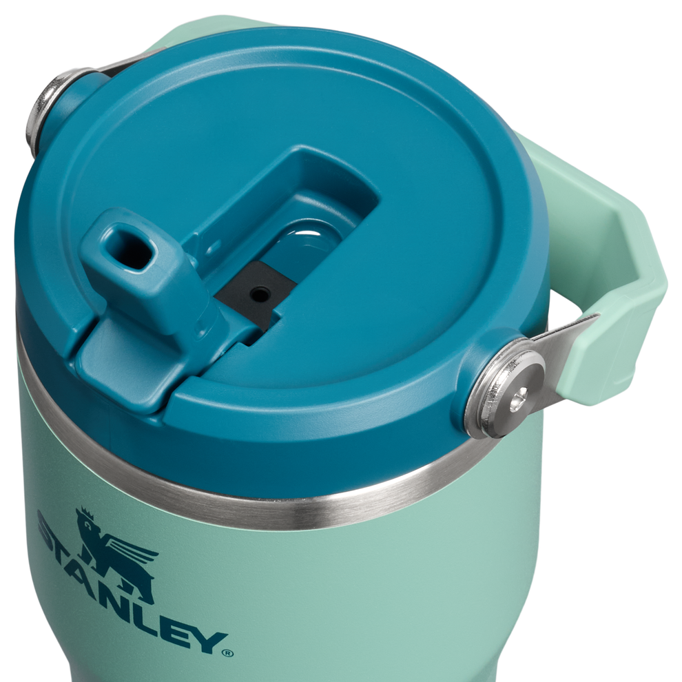 Stanley 1913 The IceFlow™ Flip Straw Tumbler 20 OZ in Spring Green | Lid Detailed View