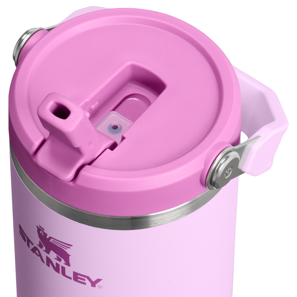 Stanley 1913 The IceFlow™ Flip Straw Tumbler 30 OZ in Soft Orchid | Lid Detailed View