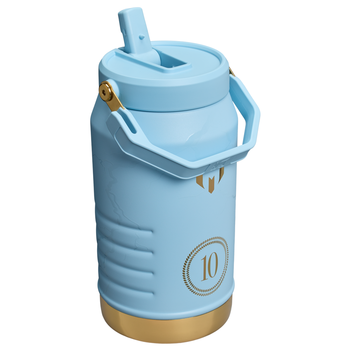 Stanley 1913 The Messi x Stanley IceFlow™ Flip Straw Jug 64 OZ in Messi Striker Blue