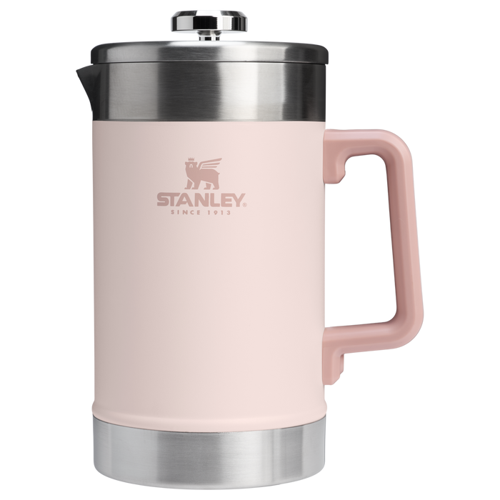 Stanley 1913 Classic Stay Hot French Press 48 OZ in Rose Quartz