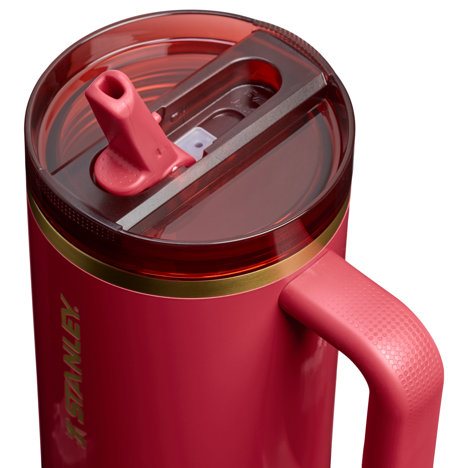 Stanley 1913 The Cheers & Cheer Quencher ProTour Flip Straw Tumbler 40 OZ in Holly Berry Gloss | View 2