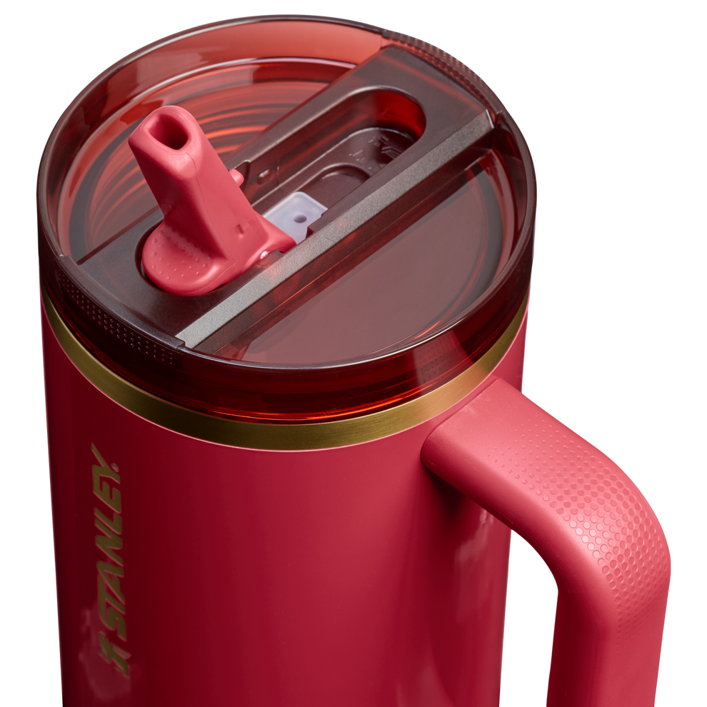 Stanley 1913 The Cheers & Cheer Quencher ProTour Flip Straw Tumbler 40 OZ in Holly Berry Gloss