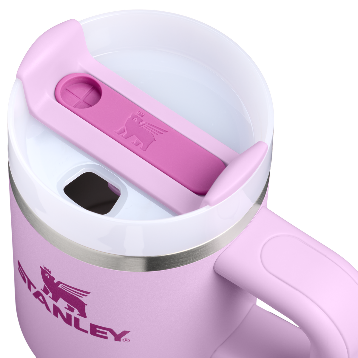 Stanley 1913 The Quencher H2.O FlowState™ Tumbler 14 OZ in Soft Orchid | Front View