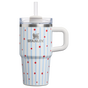 Swatch for Stanley 1913 The Quencher H2.O FlowState™ Tumbler 20 OZ in Blue Starry Stripes | Front View