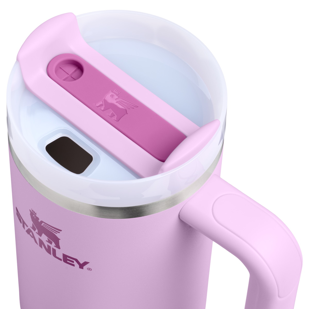 Stanley 1913 The Quencher H2.0 Flowstate™ Tumbler 30 OZ in Soft Orchid | Front View