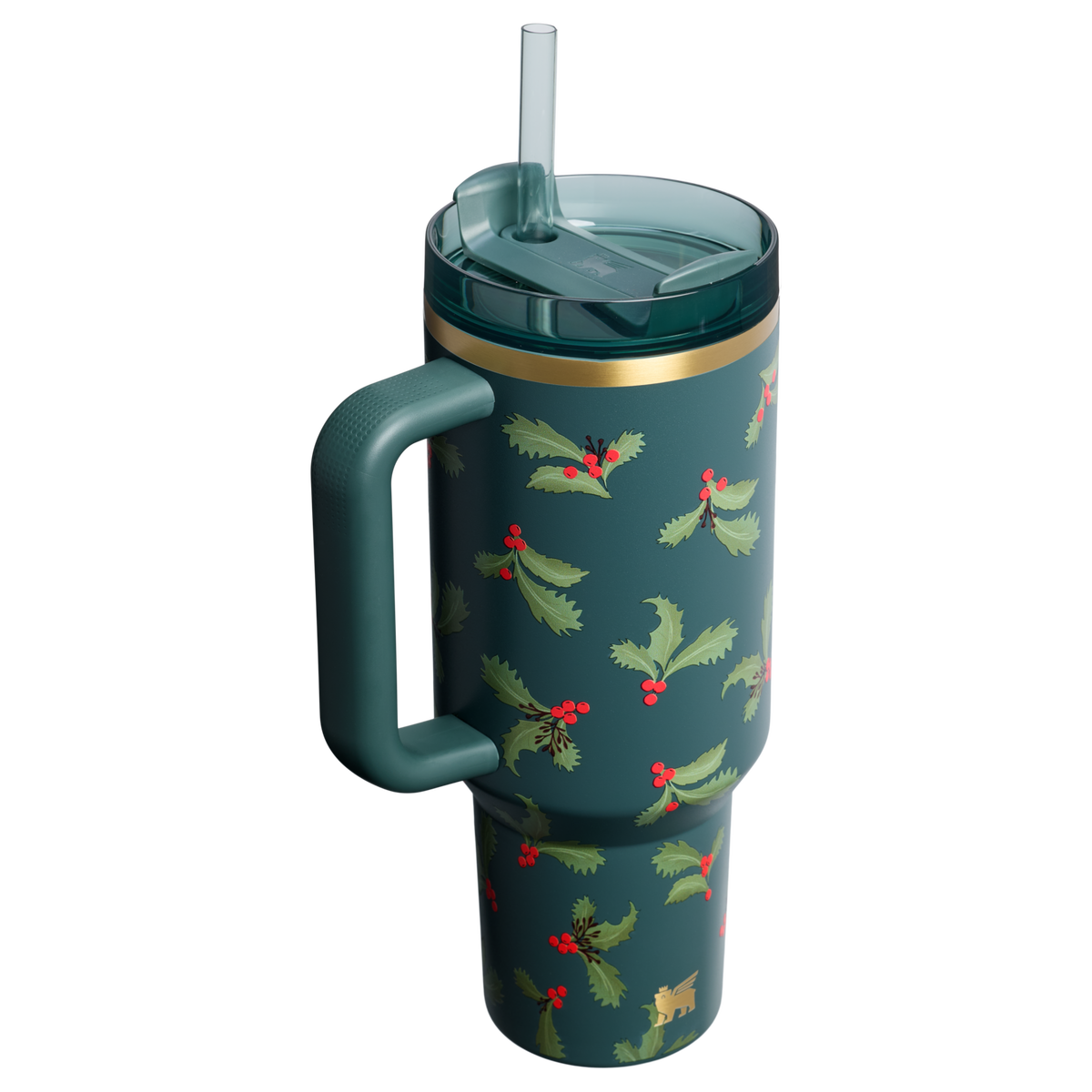 Stanley 1913 The Cheers & Cheer Quencher H2.0 Flowstate™ Tumbler 40 OZ in Holiday Botanical
