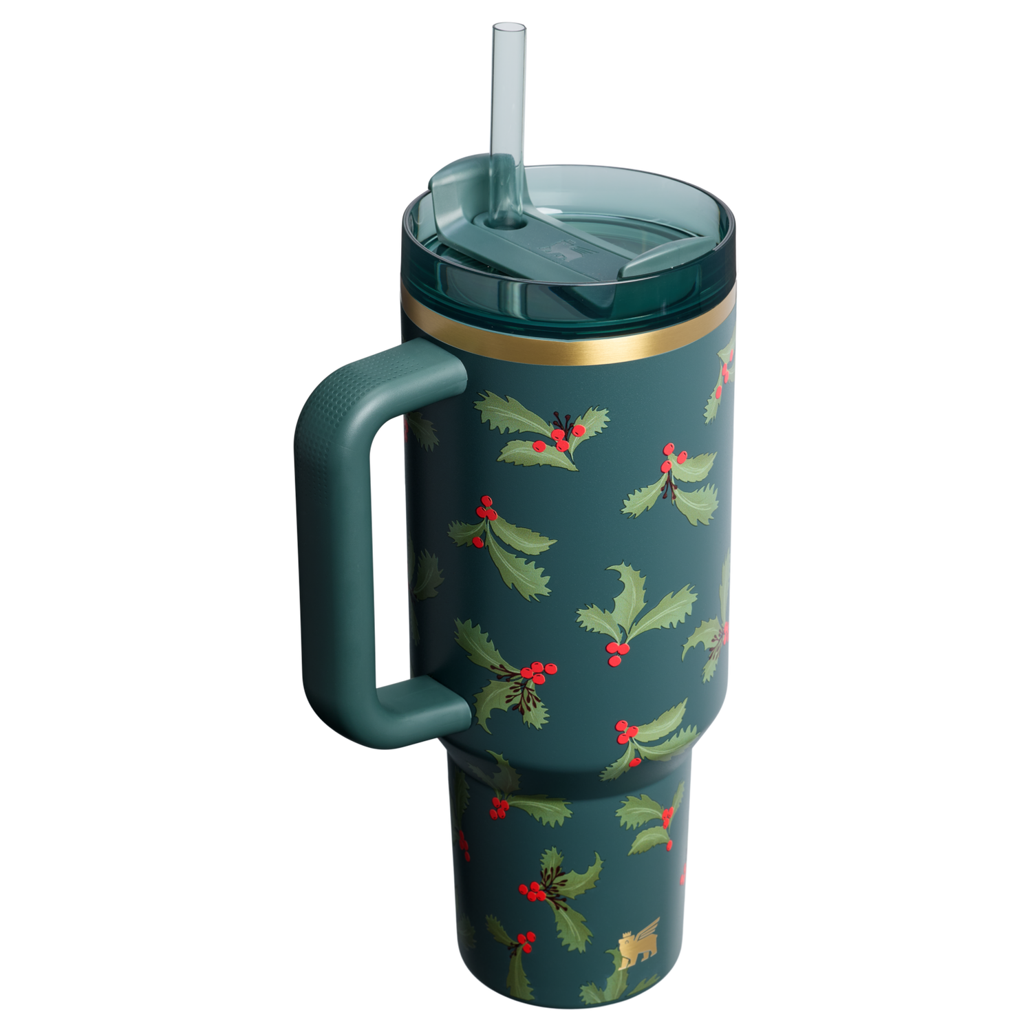 Stanley 1913 The Cheers & Cheer Quencher H2.0 Flowstate™ Tumbler 40 OZ in Holiday Botanical | View 1