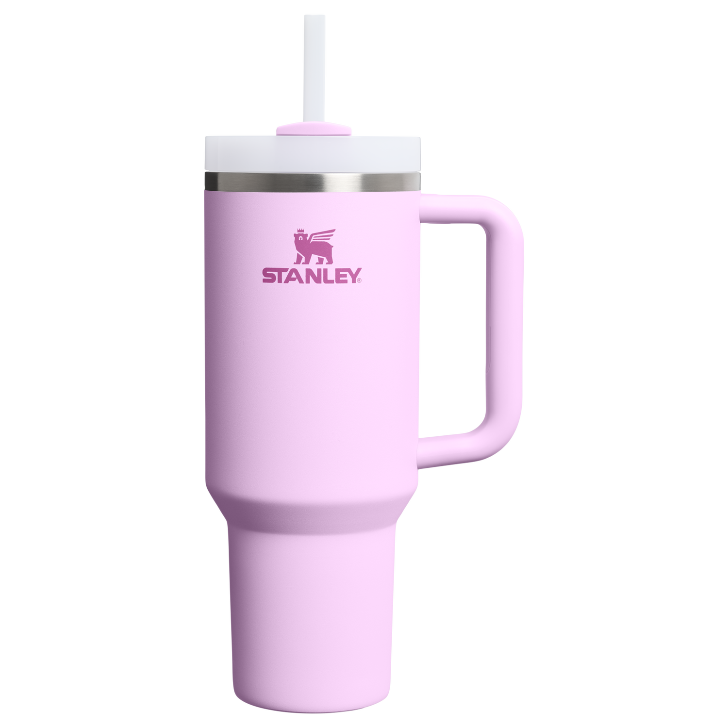 Stanley 1913 The Quencher H2.0 Flowstate™ Tumbler 40 OZ in Soft Orchid | Front View